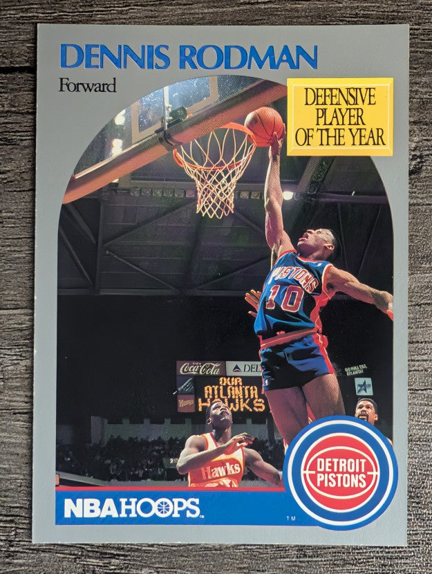 1990-91 Hoops #109 Dennis Rodman (NM)