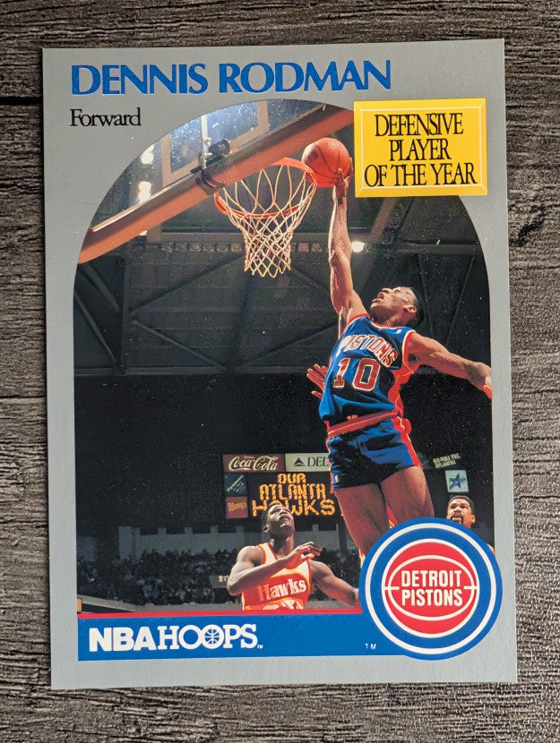 1990-91 Hoops #109 Dennis Rodman