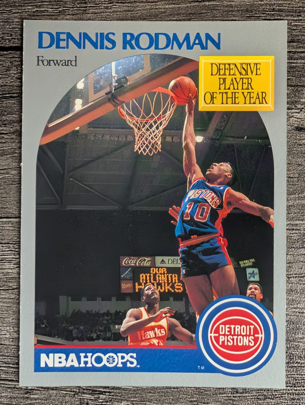 1990-91 Hoops #109 Dennis Rodman (NM)