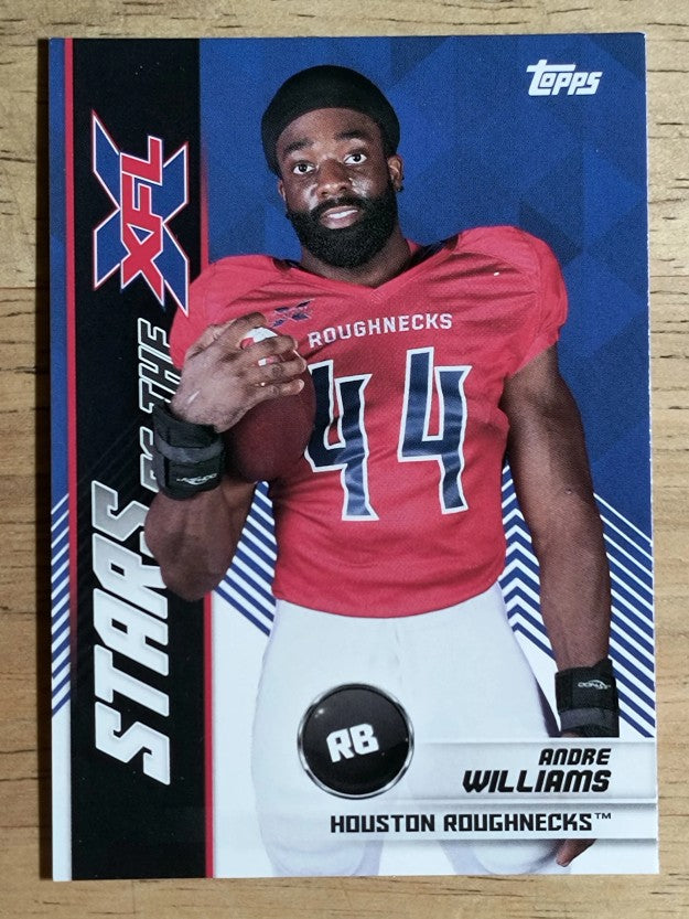2020 Topps XFL Stars of the XFL #6 Andre Williams