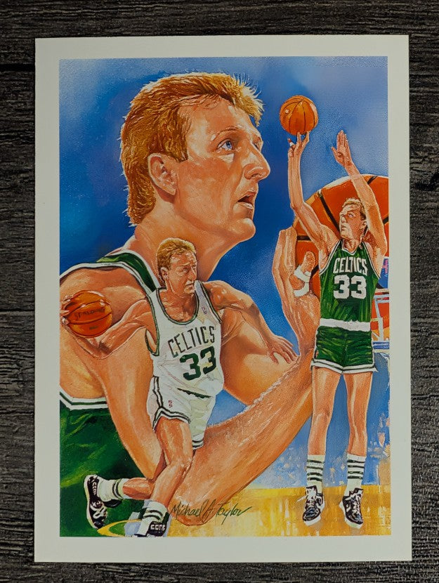 1990-91 Hoops #356 Larry Bird TC