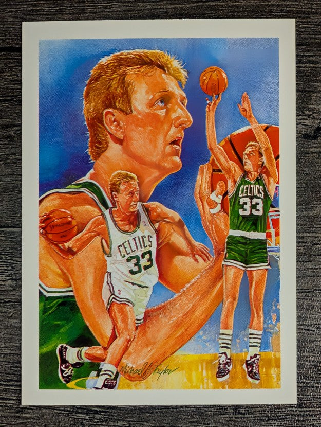 1990-91 Hoops #356 Larry Bird TC