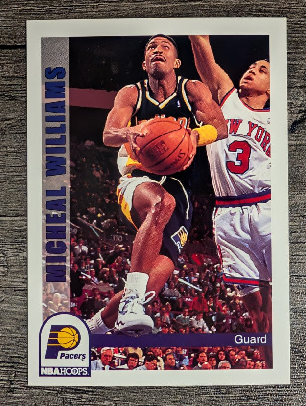1992-93 Hoops #97 Micheal Williams
