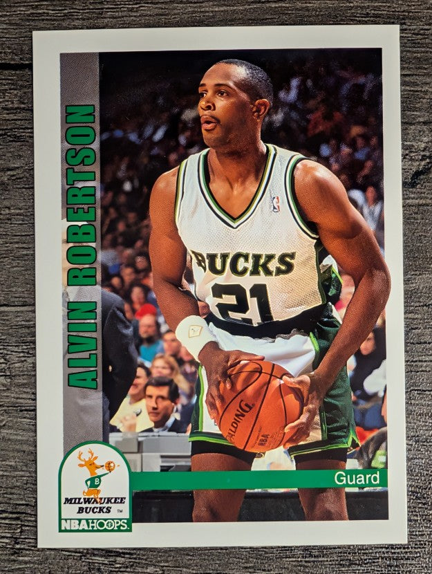 1992-93 Hoops #132 Alvin Robertson