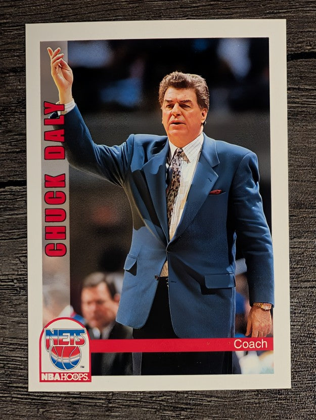 1992-93 Hoops #255 Chuck Daly CO