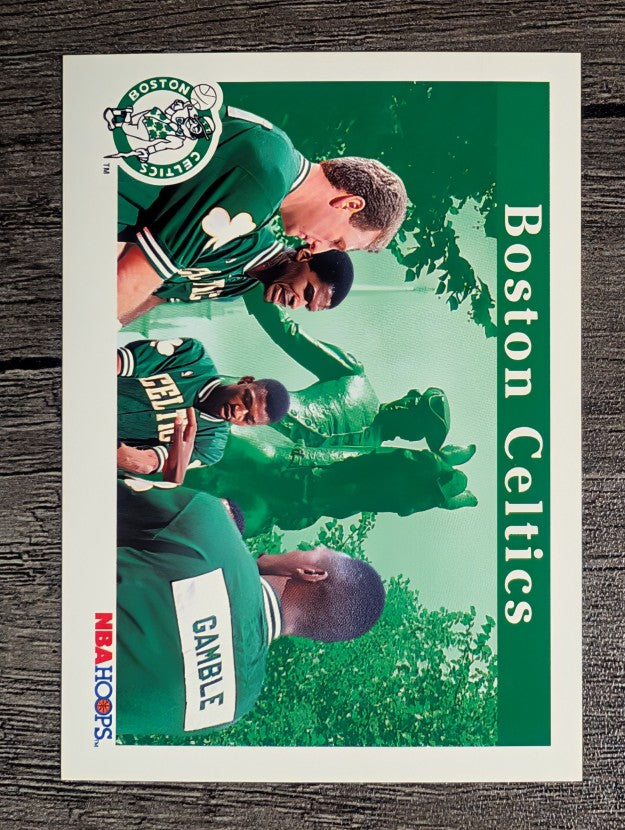 1992-93 Hoops #267 Boston Celtics TC