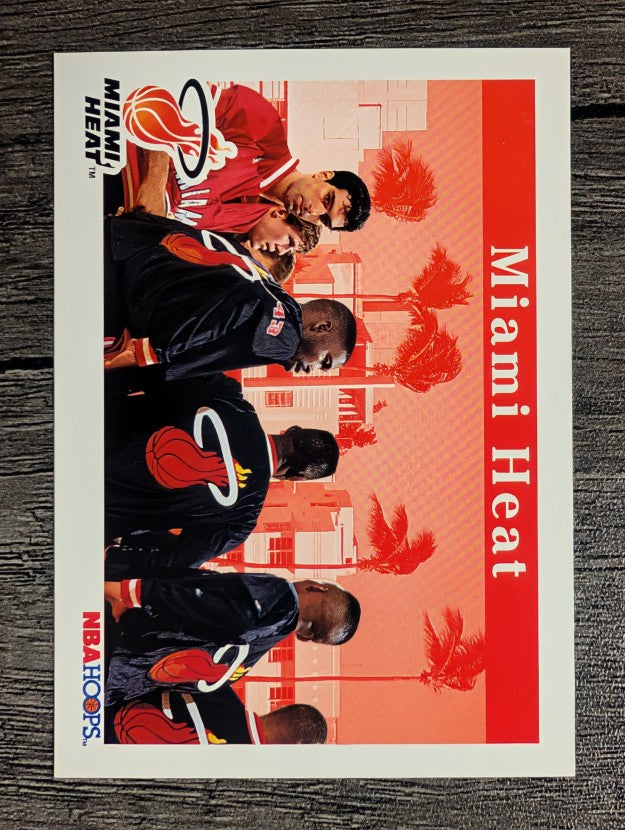1992-93 Hoops #279 Miami Heat TC