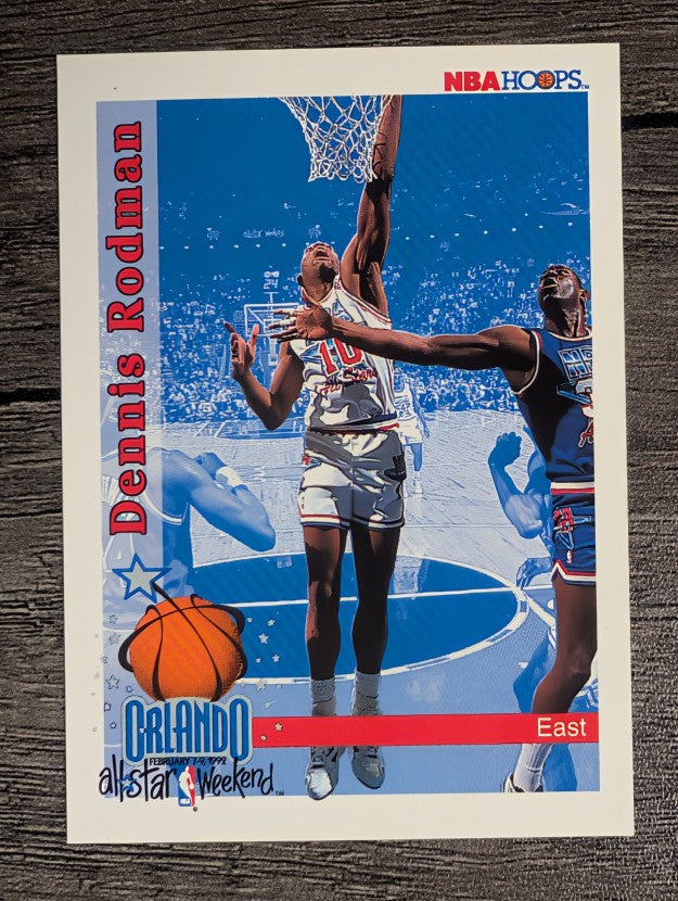 1992-93 Hoops #302 Dennis Rodman AS