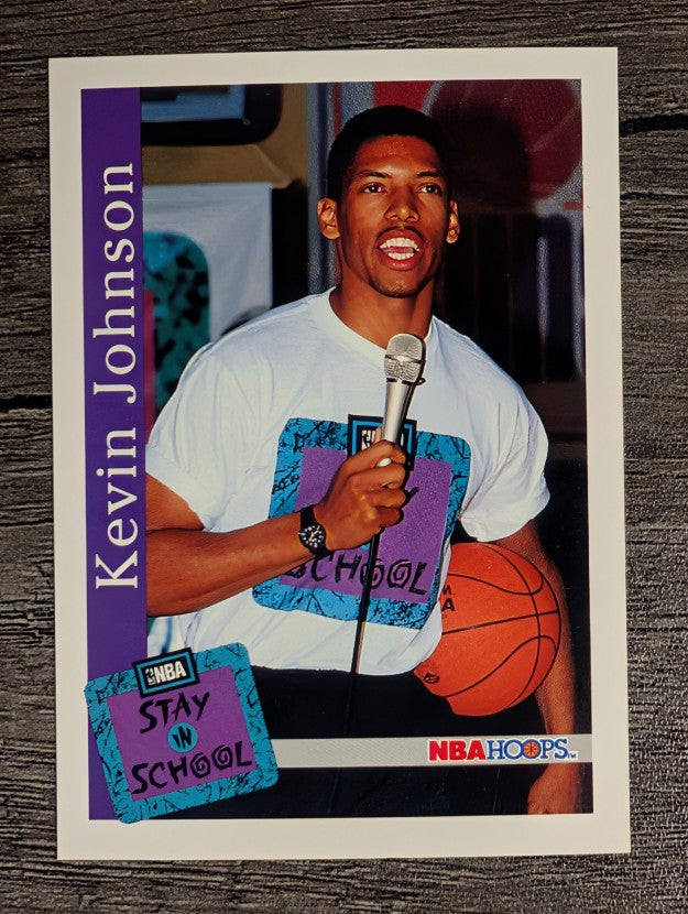 1992-93 Hoops #335 Kevin Johnson STAY