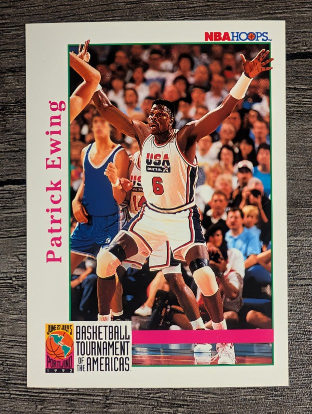 1992-93 Hoops #339 Patrick Ewing USA