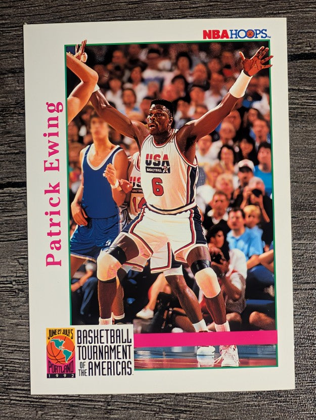 1992-93 Hoops #339 Patrick Ewing USA