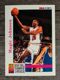 1992-93 Hoops #340 Magic Johnson USA