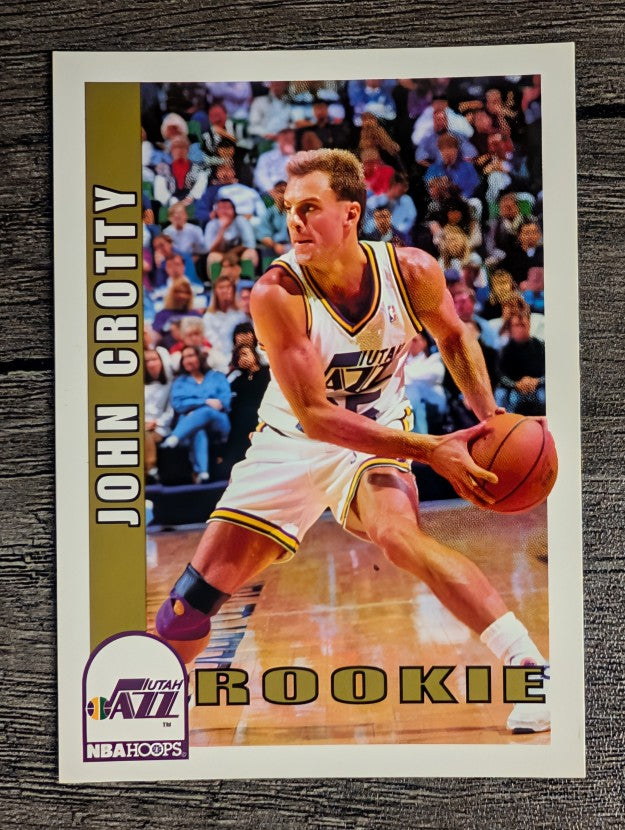 1992-93 Hoops #472 John Crotty RC
