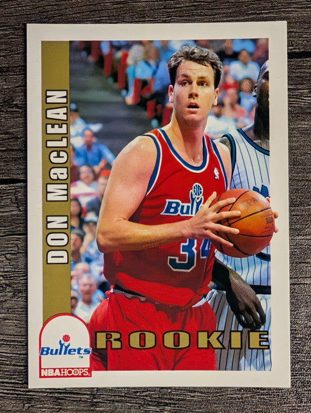 1992-93 Hoops #478 Don MacLean RC