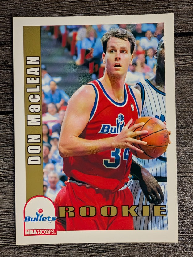 1992-93 Hoops #478 Don MacLean RC