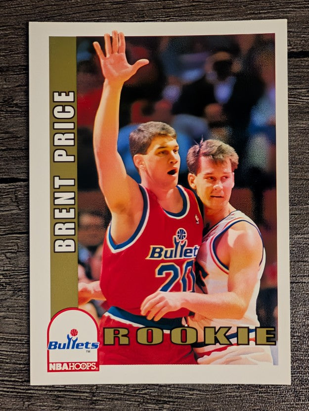 1992-93 Hoops #480 Brent Price RC