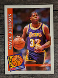 1992-93 Hoops #482 Magic Johnson TRV