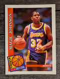 1992-93 Hoops #482 Magic Johnson TRV