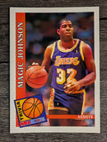 1992-93 Hoops #482 Magic Johnson TRV