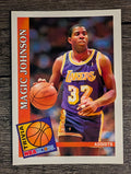 1992-93 Hoops #482 Magic Johnson TRV