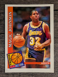 1992-93 Hoops #482 Magic Johnson TRV