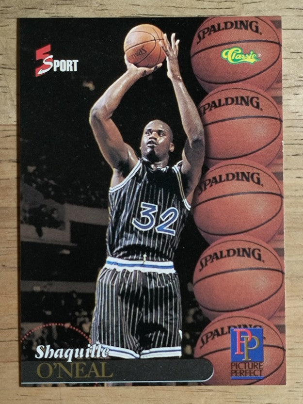 1995 Classic Five Sport #199 Shaquille O'Neal
