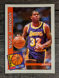 1992-93 Hoops #482 Magic Johnson TRV