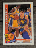 1992-93 Hoops #483 John Stockton TRV