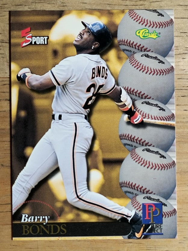 1995 Classic Five Sport #193 Barry Bonds