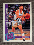 1992-93 Hoops #486 John Stockton STAY