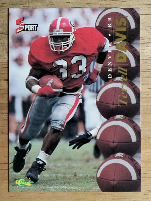 1995 Classic Five Sport #91 Terrell Davis