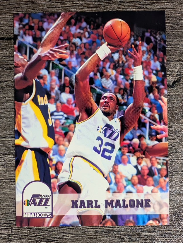 1993-94 Hoops #218 Karl Malone