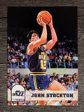 1993-94 Hoops #219 John Stockton (NM)