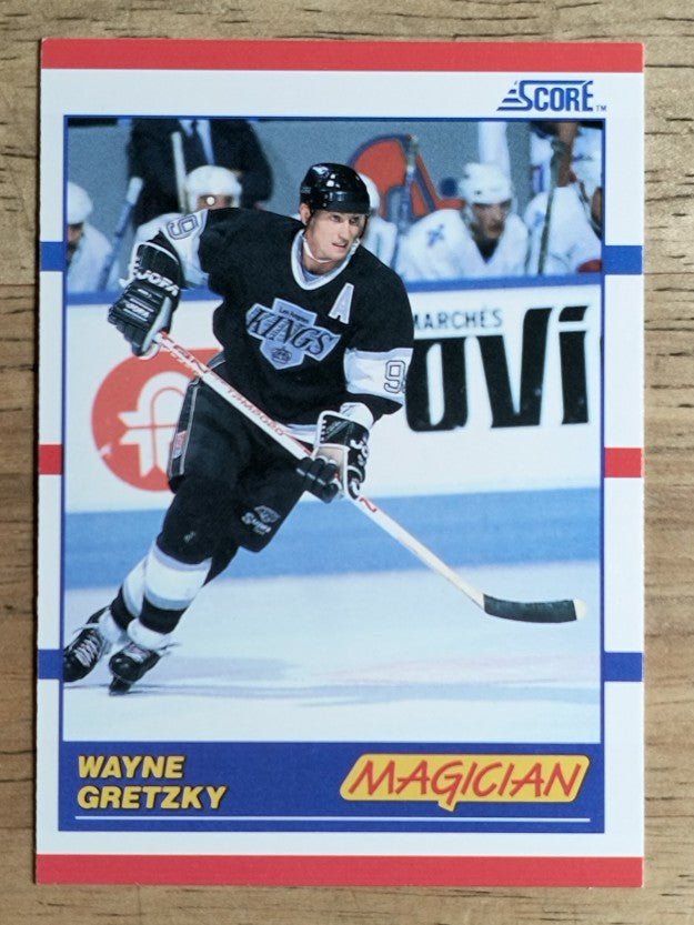 1990-91 Score #338 Wayne Gretzky Magic (NM)