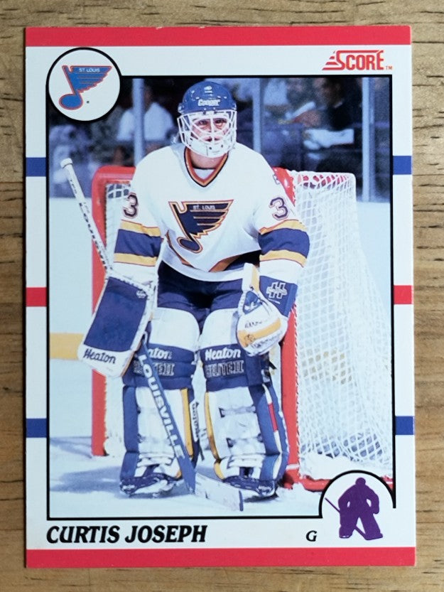 1990-91 Score #151 Curtis Joseph RC