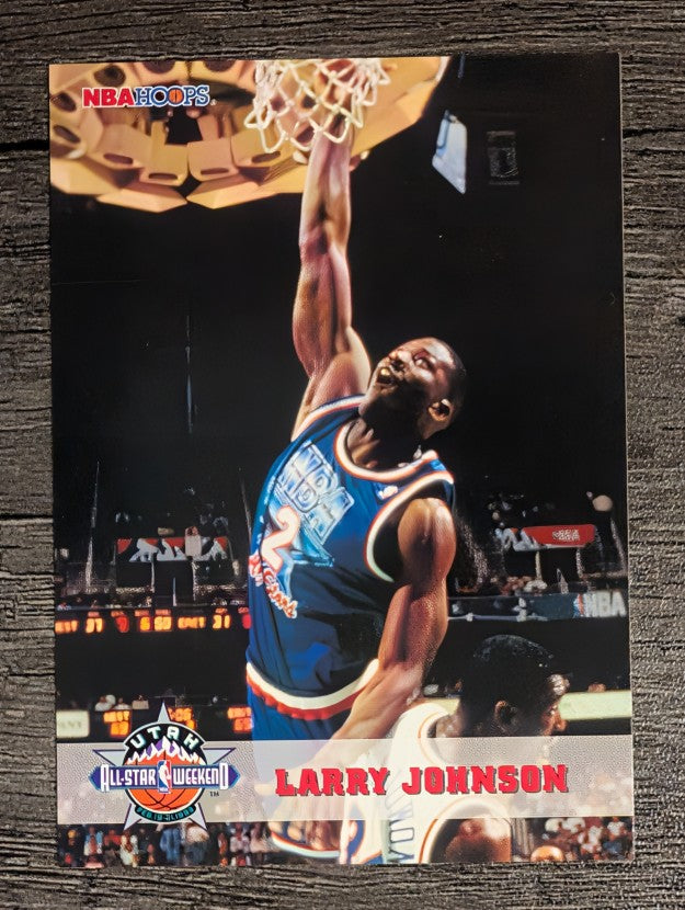 1993-94 Hoops #260 Larry Johnson AS
