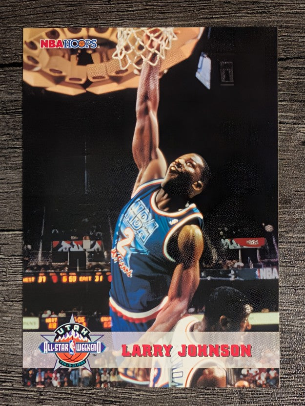 1993-94 Hoops #260 Larry Johnson AS