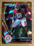 2021 Panini Prizm Draft Picks Prizms Orange Ice #140 Dylan Moses