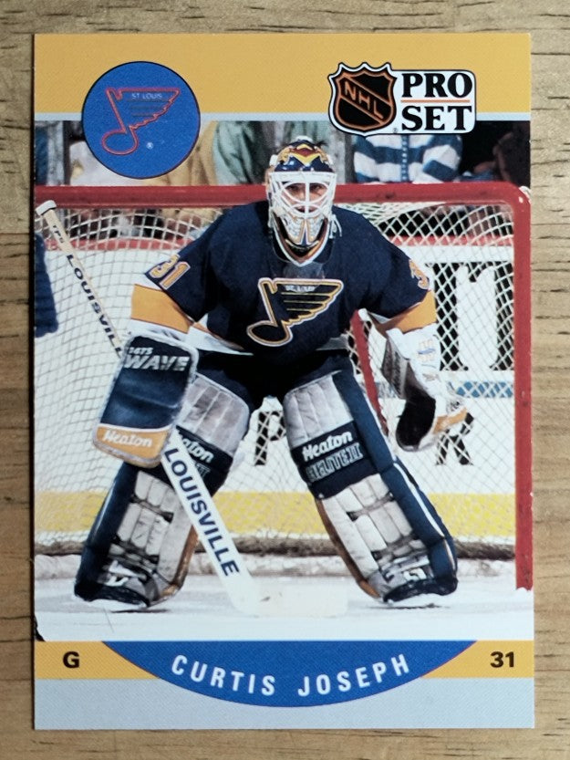 1990-91 Pro Set #638 Curtis Joseph RC
