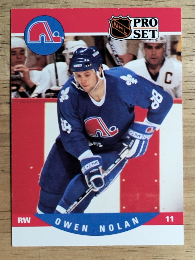1990-91 Pro Set #635 Owen Nolan