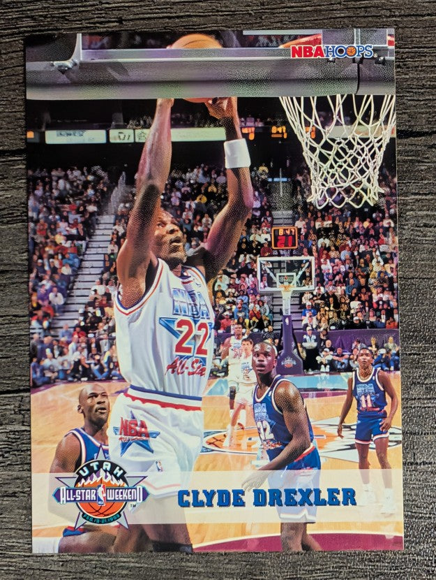 1993-94 Hoops #270 Clyde Drexler AS