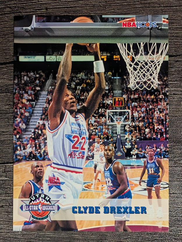 1993-94 Hoops #270 Clyde Drexler AS