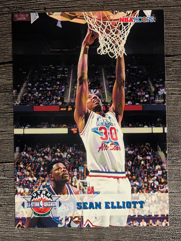 1993-94 Hoops #271 Sean Elliott AS