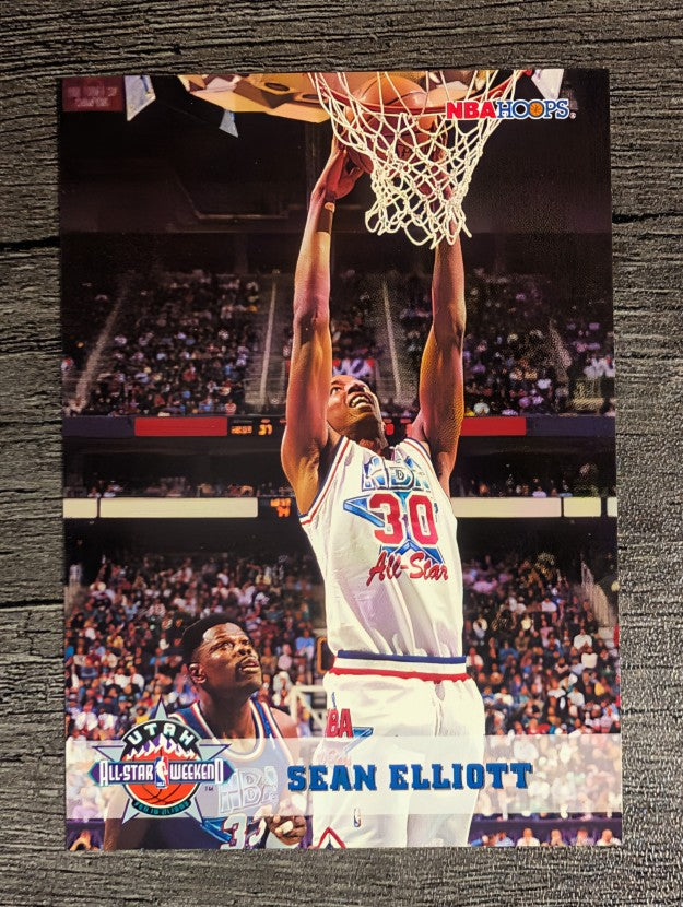 1993-94 Hoops #271 Sean Elliott AS