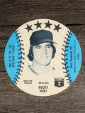 1981 MSA Mini Discs #11 Bucky Dent