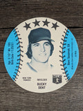 1981 MSA Mini Discs #11 Bucky Dent