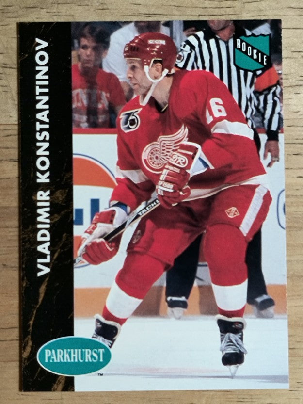 1991-92 Parkhurst #46 Vladimir Konstantinov RC