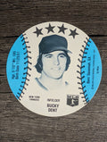 1981 MSA Mini Discs #11 Bucky Dent