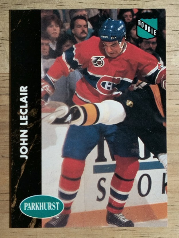 1991-92 Parkhurst #84 John LeClair RC