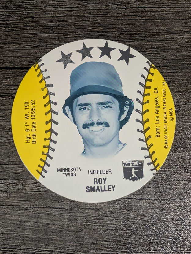 1981 MSA Mini Discs #30 Roy Smalley